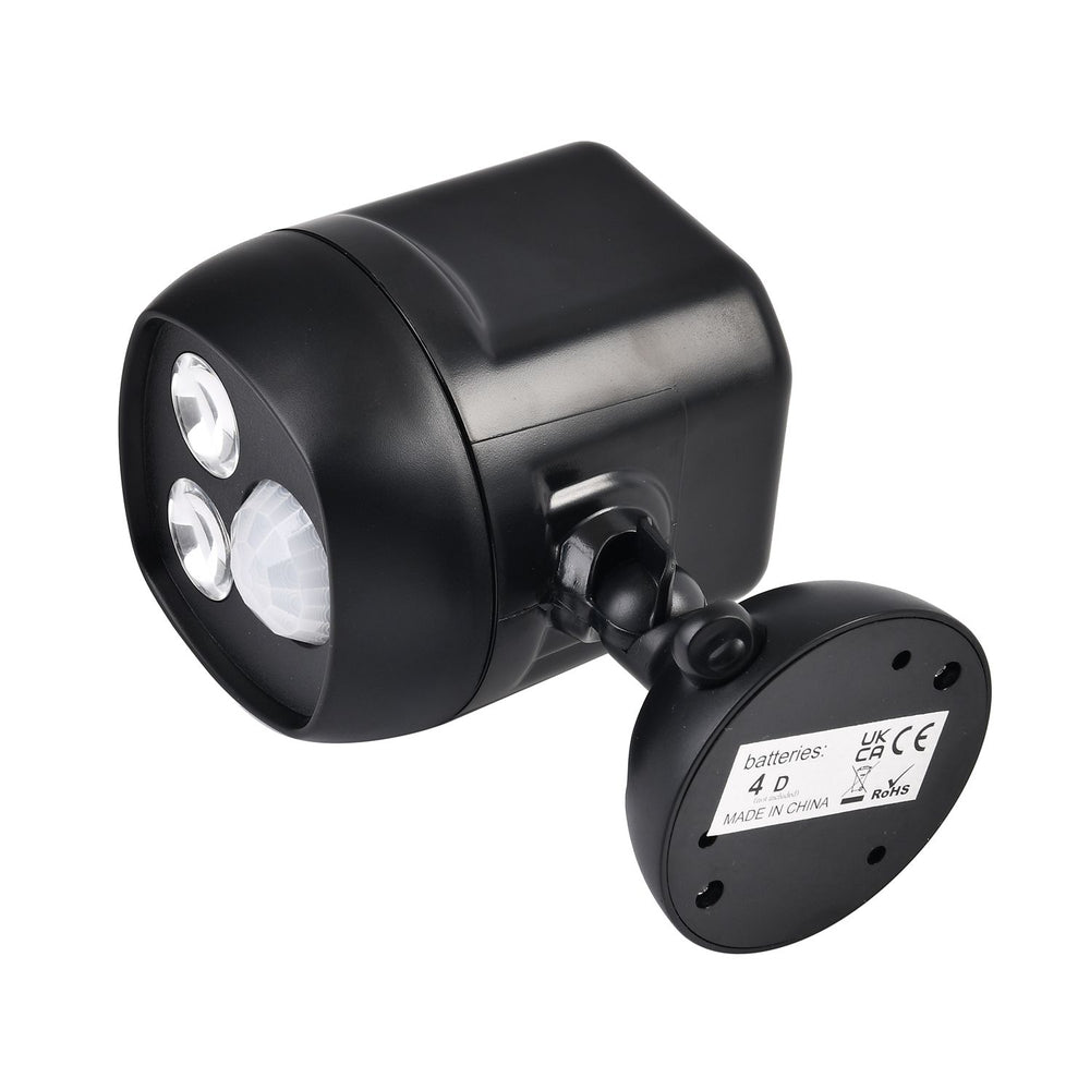 Wireless Super Bright Motion Sensor Security Spotlight (Size 16x10x9 cm) - Black_7282582_4