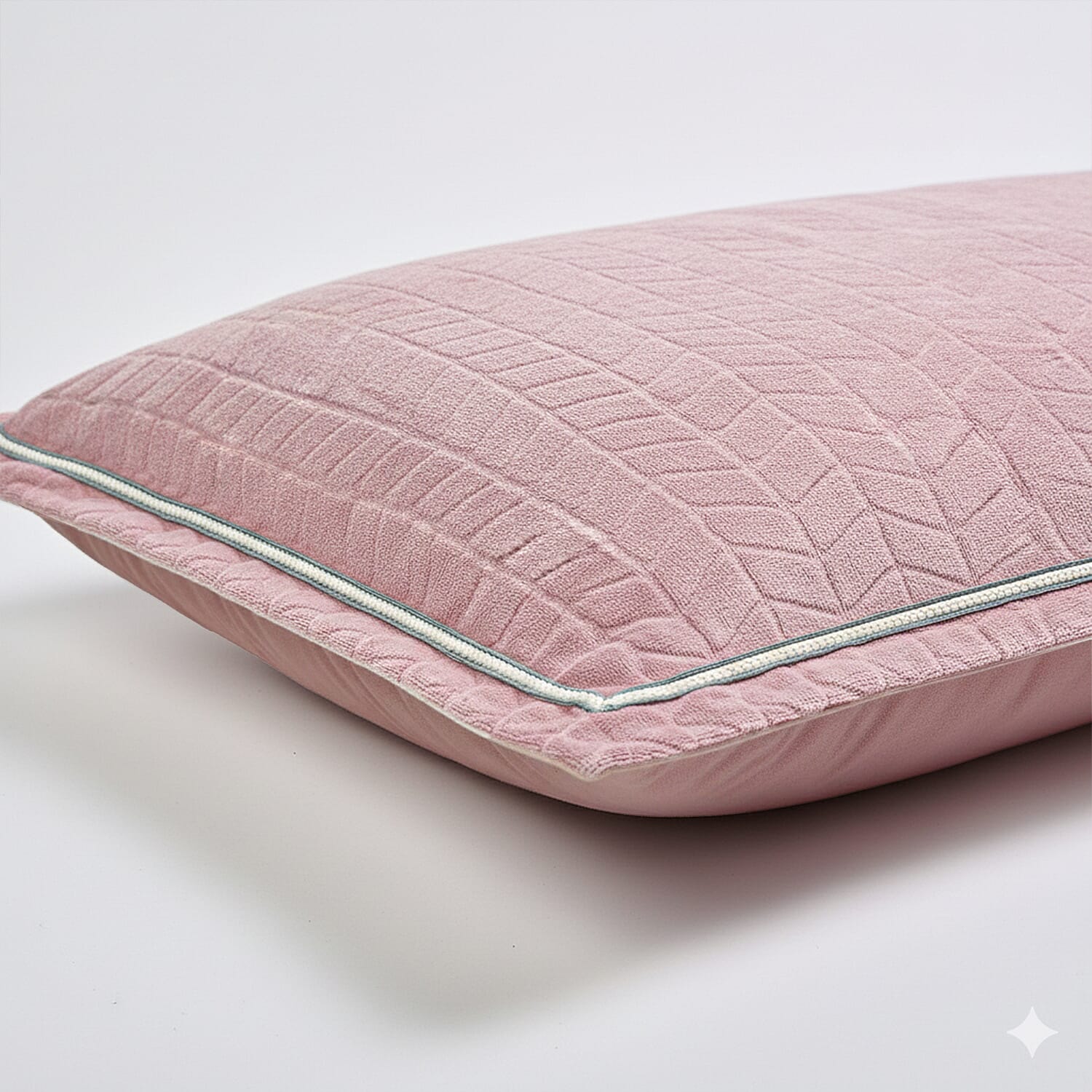 Luxury Velour Set of 3 Duvet Cover with 2 Oxford Pillow Cases - Pink Double
