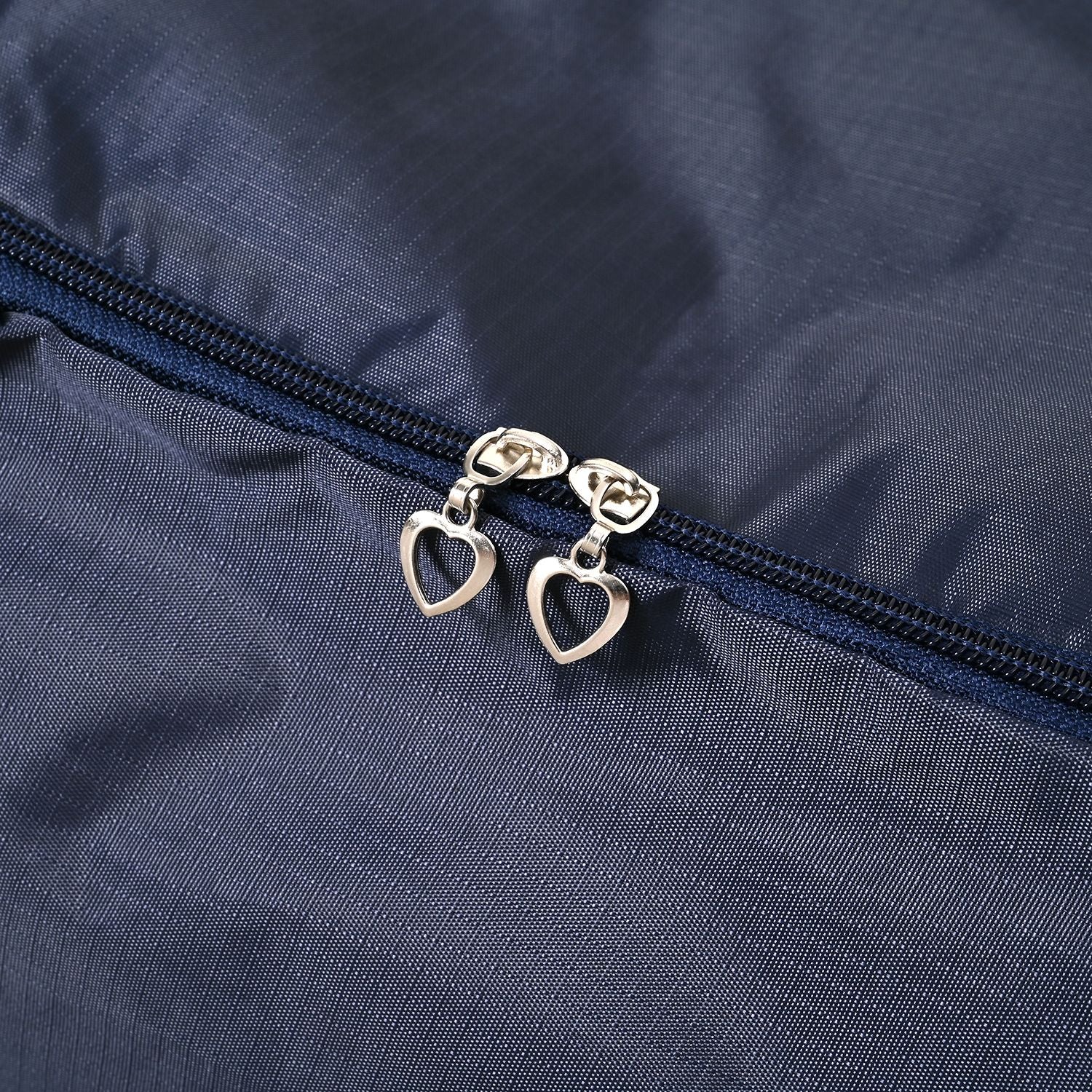 Closeout Deal - 5 Piece Set- Oxford Under Bed Storage Bags - Navy - Protect Clothes and Bedding From Dust and Damp, Solid 210D, 58x50x24cm_7386162_6