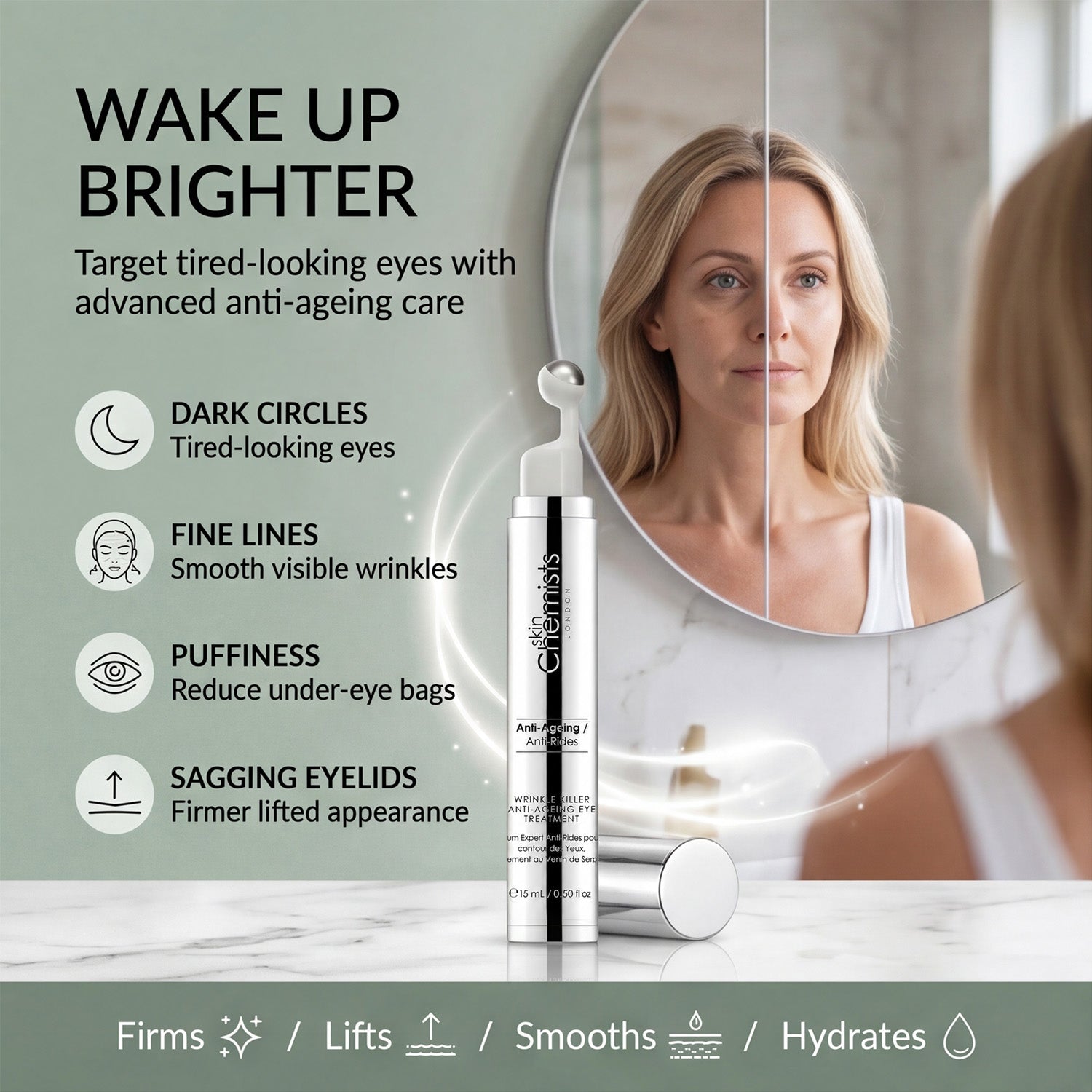 SkinChemists Wrinkle Killer Anti Aging Eye Treatment 15ml