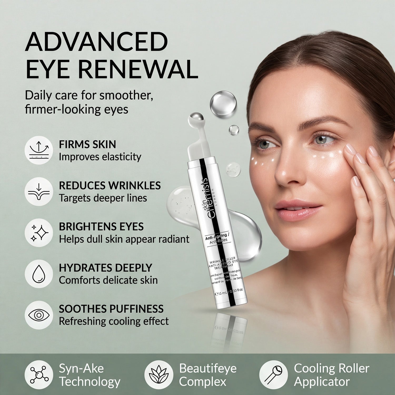 SkinChemists Wrinkle Killer Anti Aging Eye Treatment 15ml