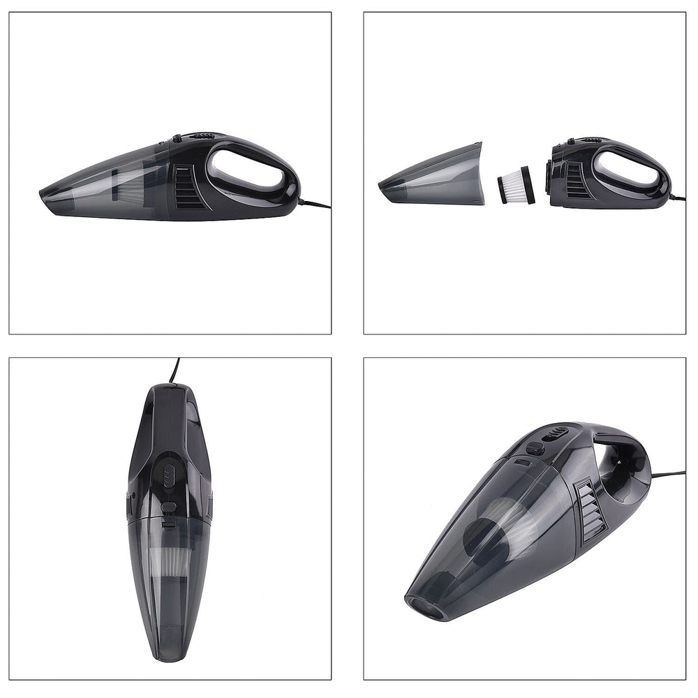 Portable Car Vacuum Cleaner - (Cigarette Lighter Port and 3m Cable) - 12V