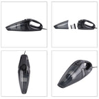 Portable Car Vacuum Cleaner - (Cigarette Lighter Port and 3m Cable) - 12V