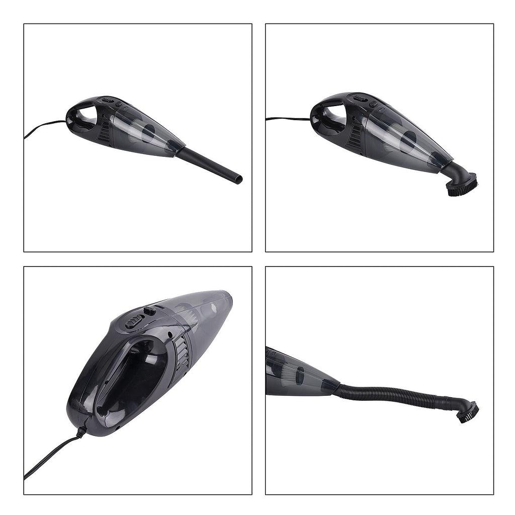 Portable Car Vacuum Cleaner - (Cigarette Lighter Port and 3m Cable) - 12V