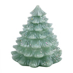 Set of 2 LED Candles with 6 Hrs Timer Function - Green