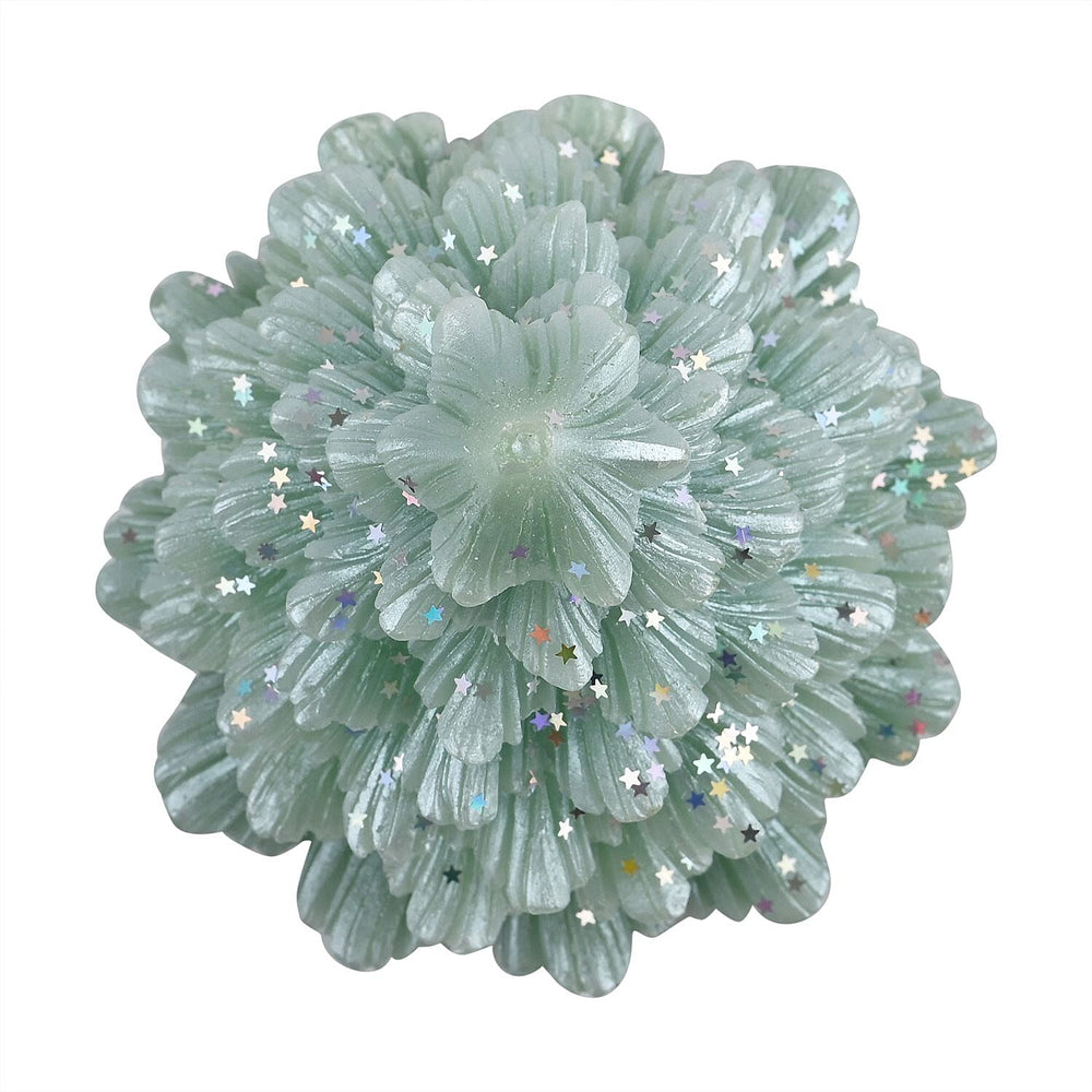 Set of 2 LED Candles with 6 Hrs Timer Function - Green