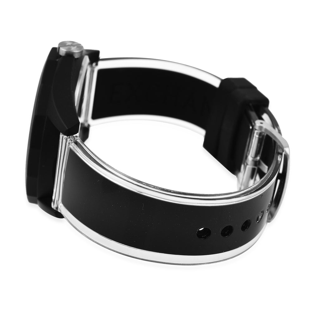 Closeout Deal - ARMANI EXCHANGE Gold Tone 3 Hand Analogue 50 ATM Water Resistant Watch -Black_7571409_4
