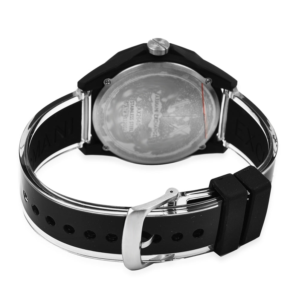 Closeout Deal - ARMANI EXCHANGE Gold Tone 3 Hand Analogue 50 ATM Water Resistant Watch -Black_7571409_5