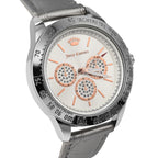 Juicy Couture Ladies Watch in Mineral Glass with Vegan Leather Strap - Grey_7571440_2