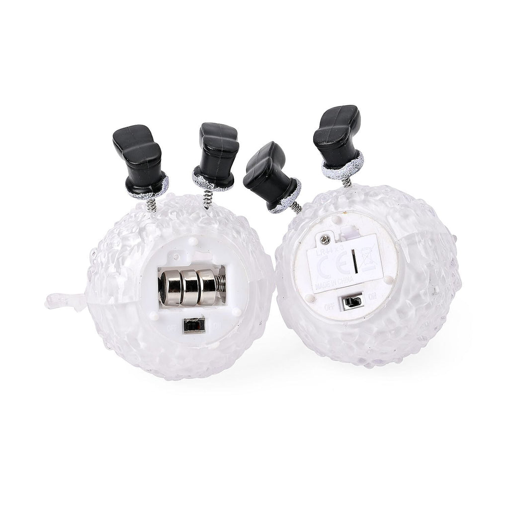 Set of 4 Battery Operated Lighted Santa Gnome Christmas Decor Lights, (Size: 7x7x8 cm)_7572219_5