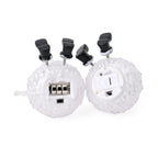 Set of 4 Battery Operated Lighted Santa Gnome Christmas Decor Lights, (Size: 7x7x8 cm)_7572219_5