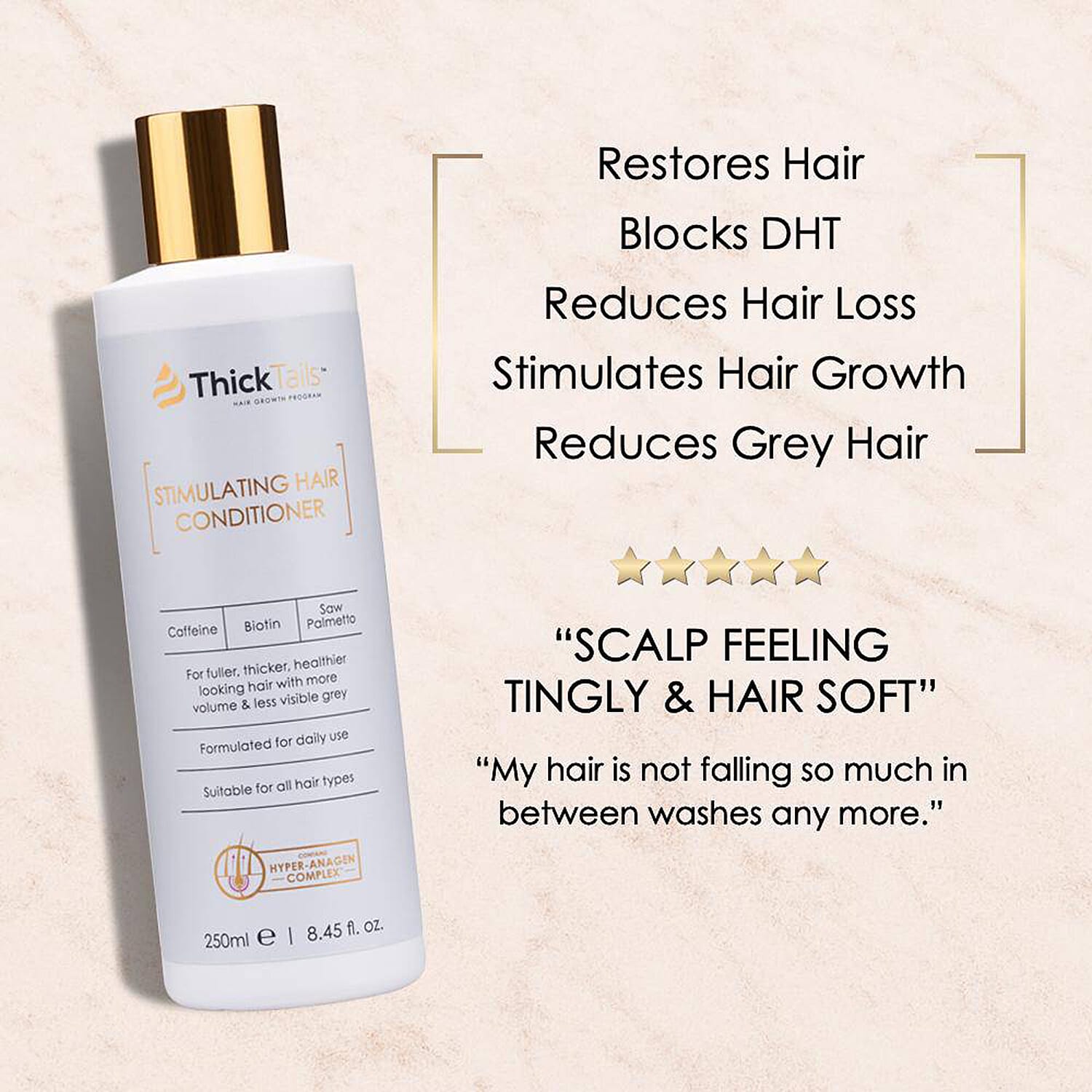 Thick Tails Stimulating Hair Conditioner - 250ml
