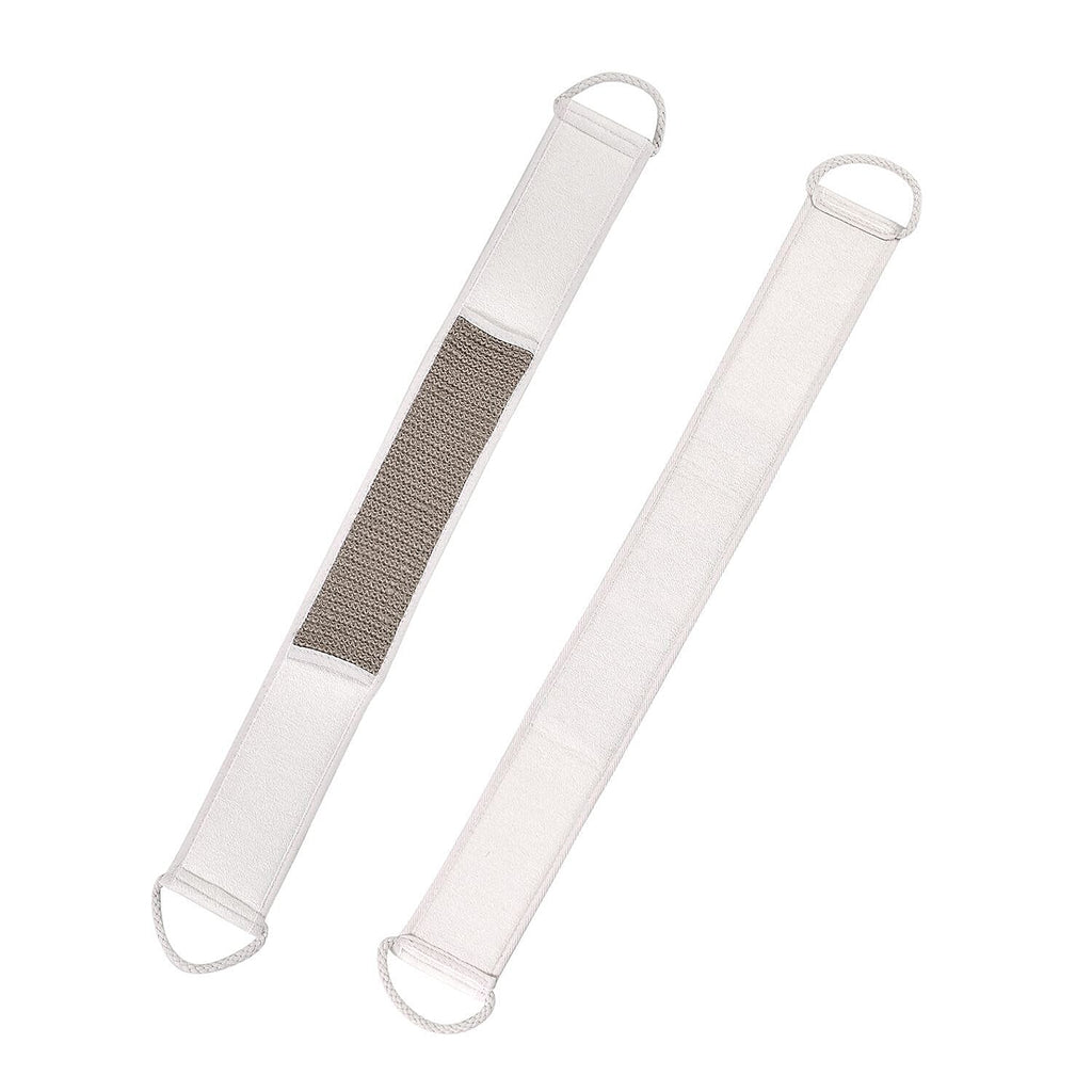Set of 6 Eco Bath Accessories -  Incl. Face Brush, Foot Roller, mesh sponge, hemp bath belt, hemp bath sponge, pumice stone and white box.
