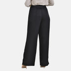 Soft Satin Wide Leg Trousers (Size 22) - Black_7592375_2