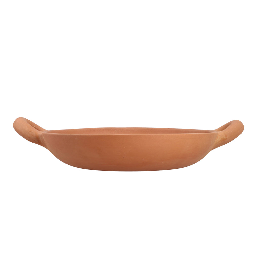 Handmade Terracotta Pan (Size 32x25x6 Cm)_7597782_4