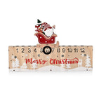 Double-Sided Colour Printing Plywood Calendar Light (Size 40x3x25 cm) - Multi