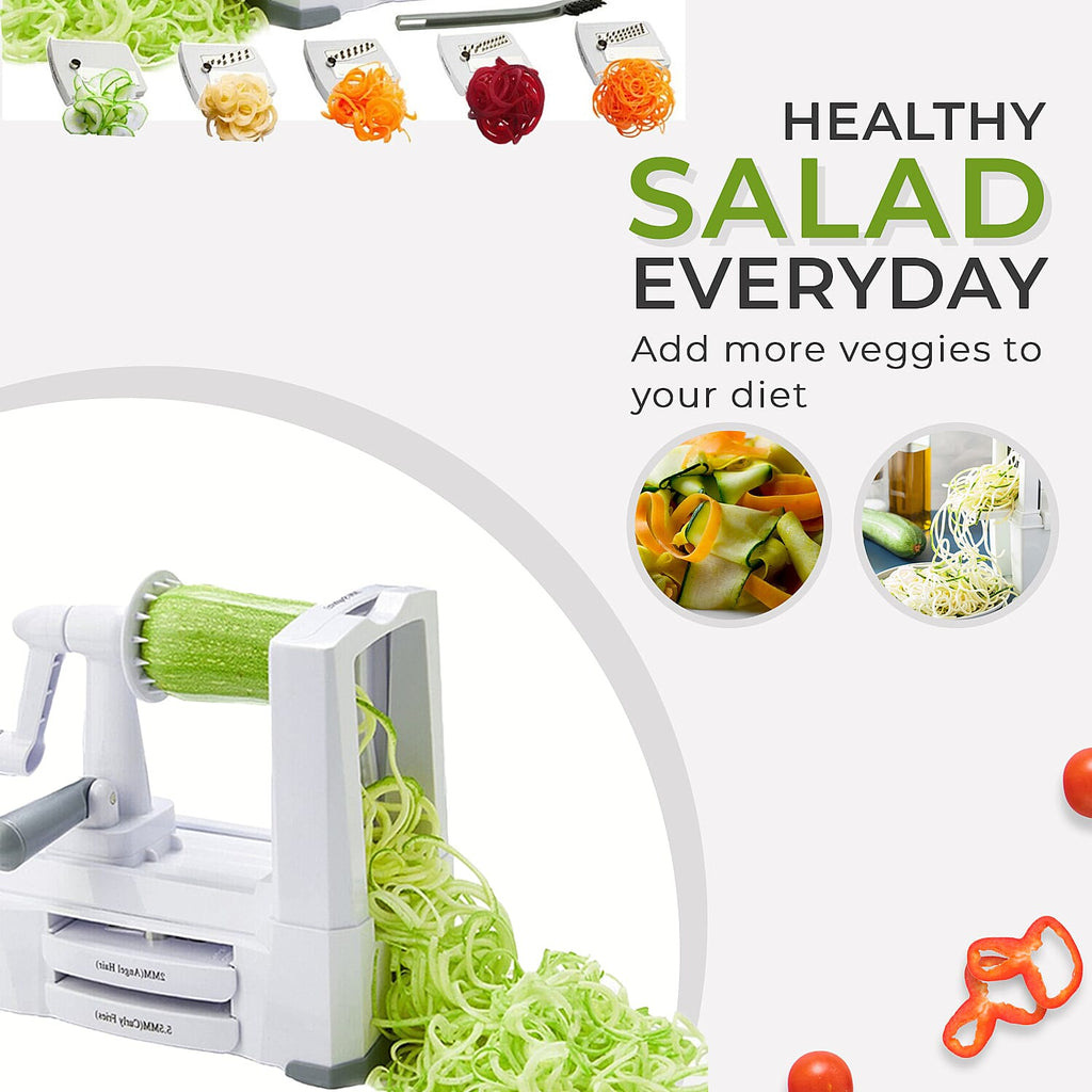 Sboly 5 in 1 Vegetable Spiralizer