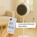 HOMESMART Portable Desktop Heater with 12 Hrs Timer Function