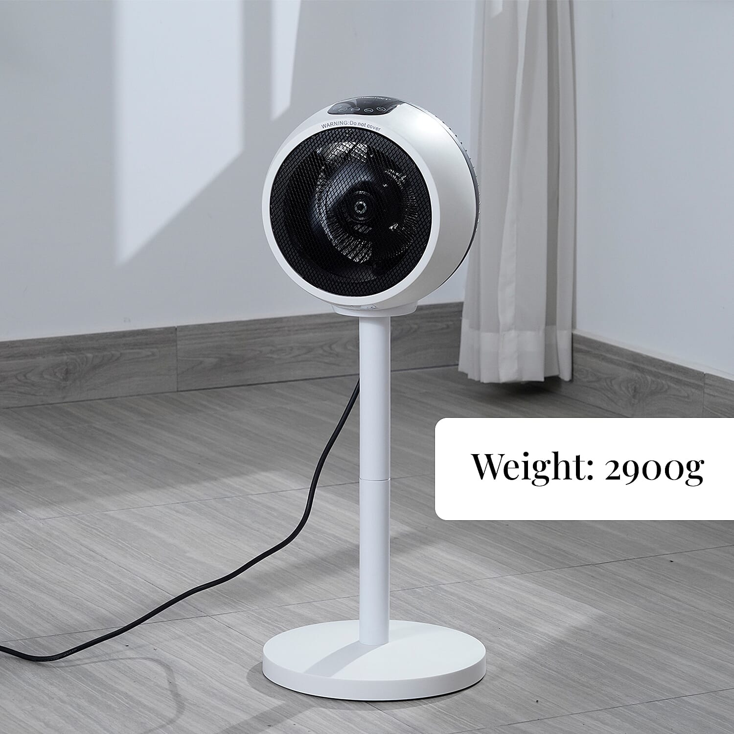 HOMESMART Portable Desktop Heater with 12 Hrs Timer Function