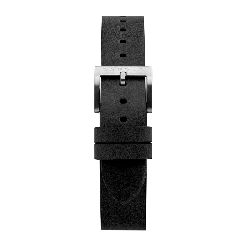CADOLA Noumea Japanese Movement with 3 Hands Date 20ATM Water Resistant Mens Watch with Black and Stainless Steel Strap_7646574_2