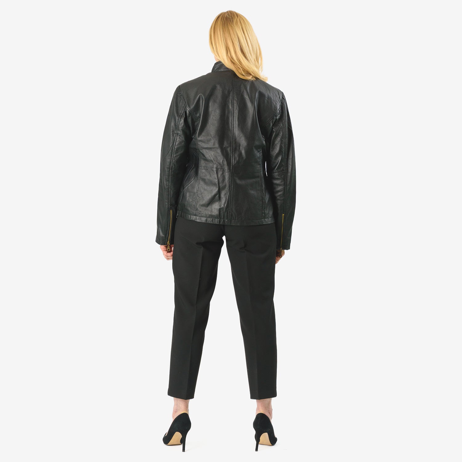 La Marey 100% Genuine Leather Jacket (Size M) - Black_7648658_4