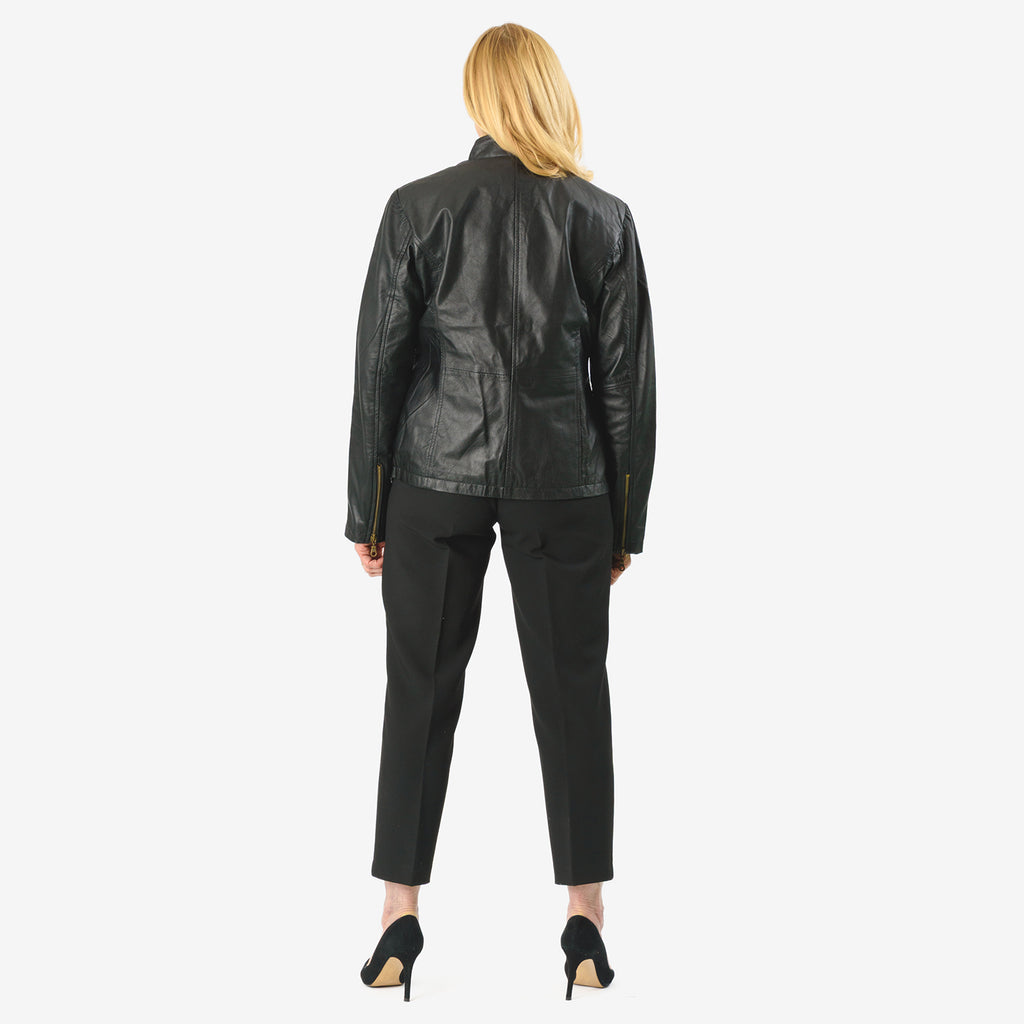 La Marey 100%  Genuine Leather Jacket (Size XXL) - Black_7648662_4