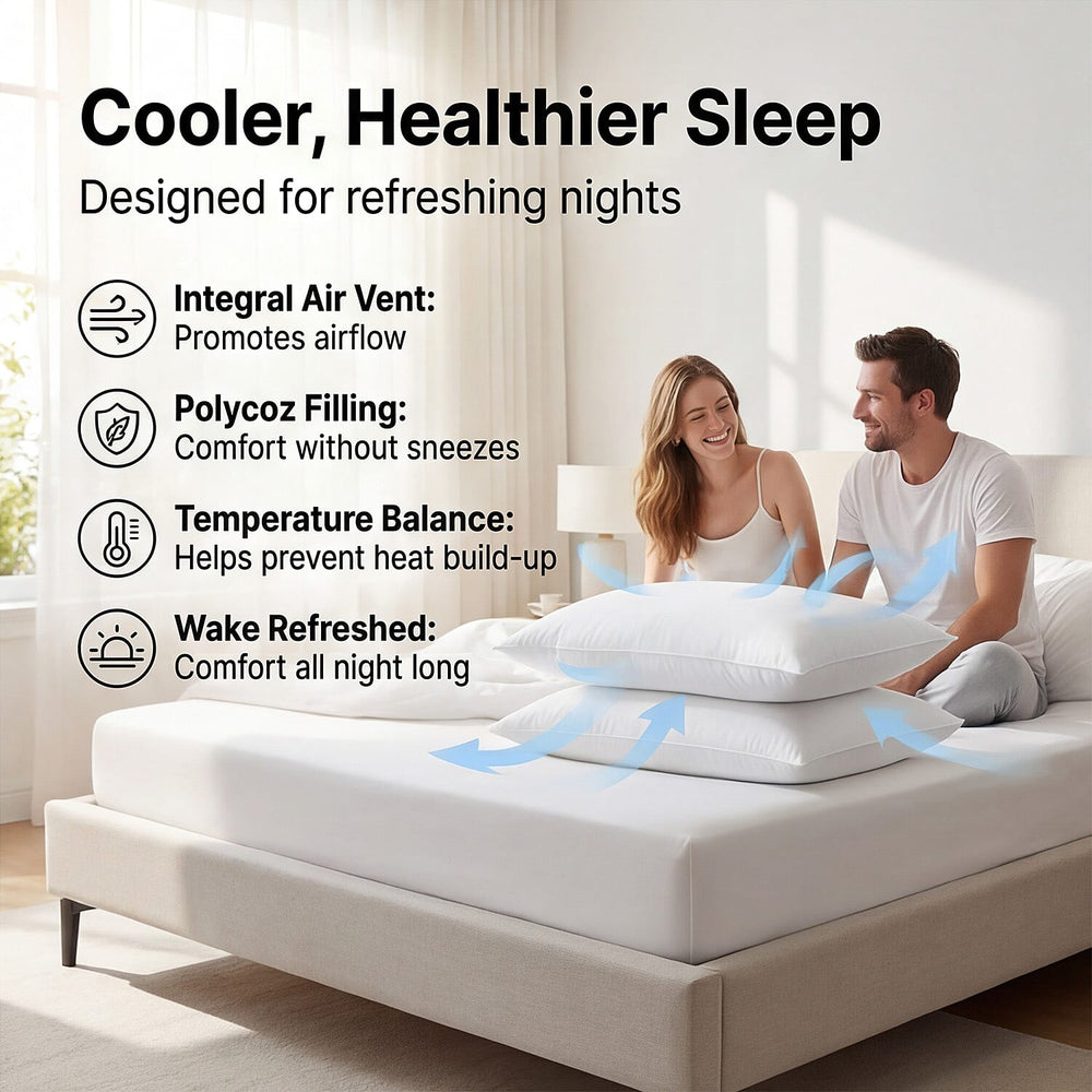 GX Suspension Pillow Twin Pack Medium Soft 2nd Generation