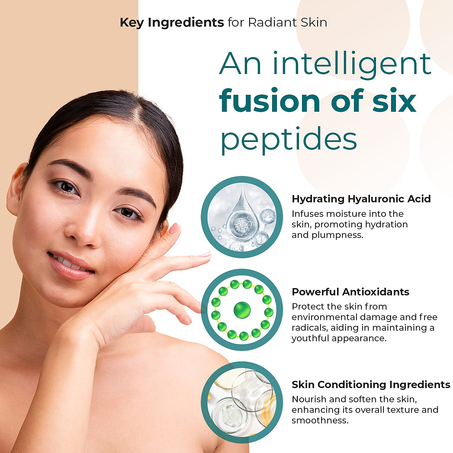Fabulift 3 Minute Miracle Lift and Glow Instant Tinted Face Serum (30ml) - 300 applications