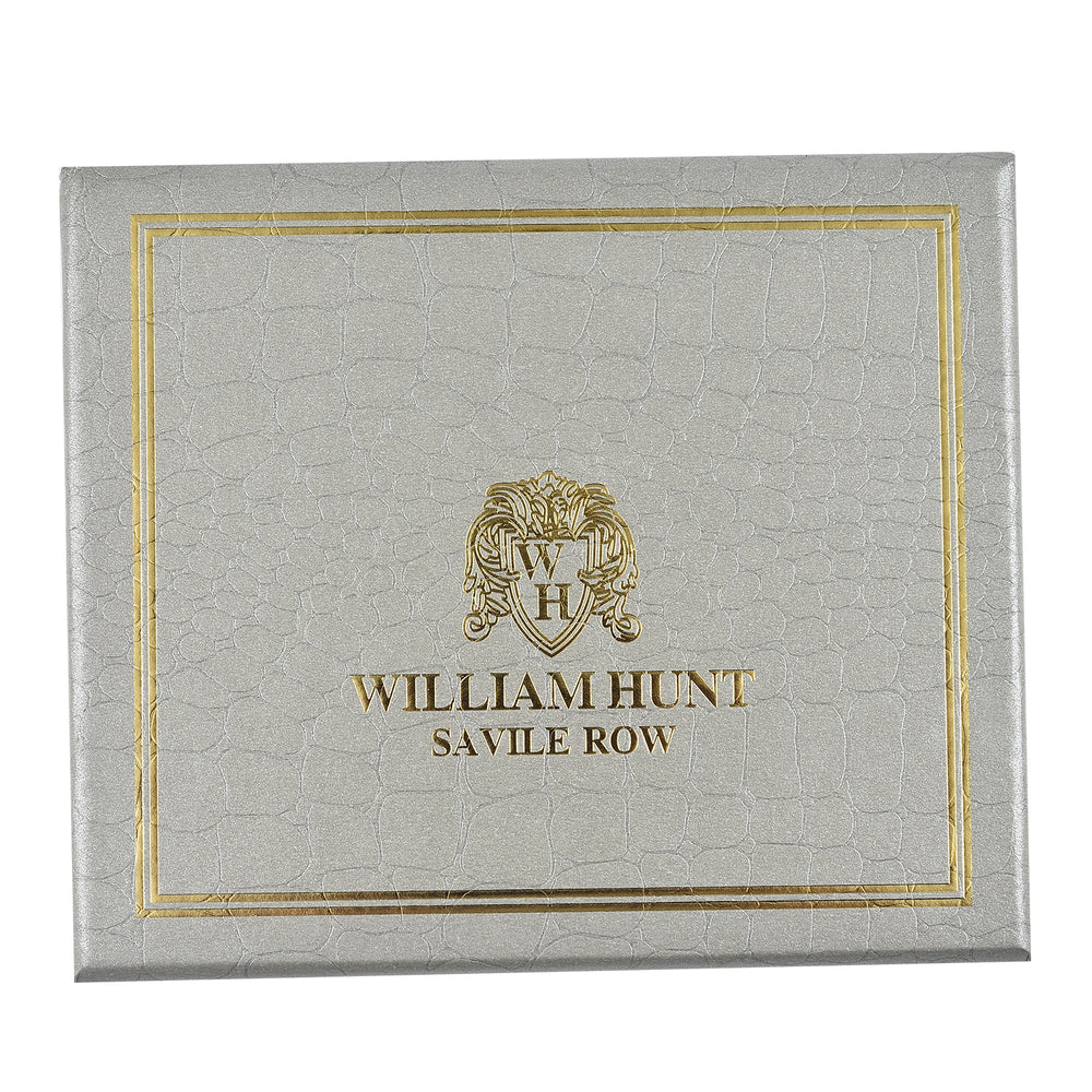 William Hunt Genuine Leather Double Fold Mens Wallet - Dark Brown_7672496_5