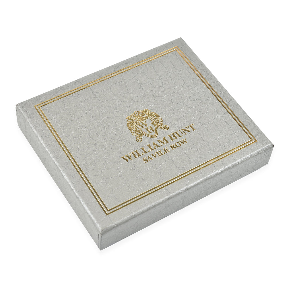 William Hunt Genuine Leather Double Fold Mens Wallet - Dark Brown_7672496_6