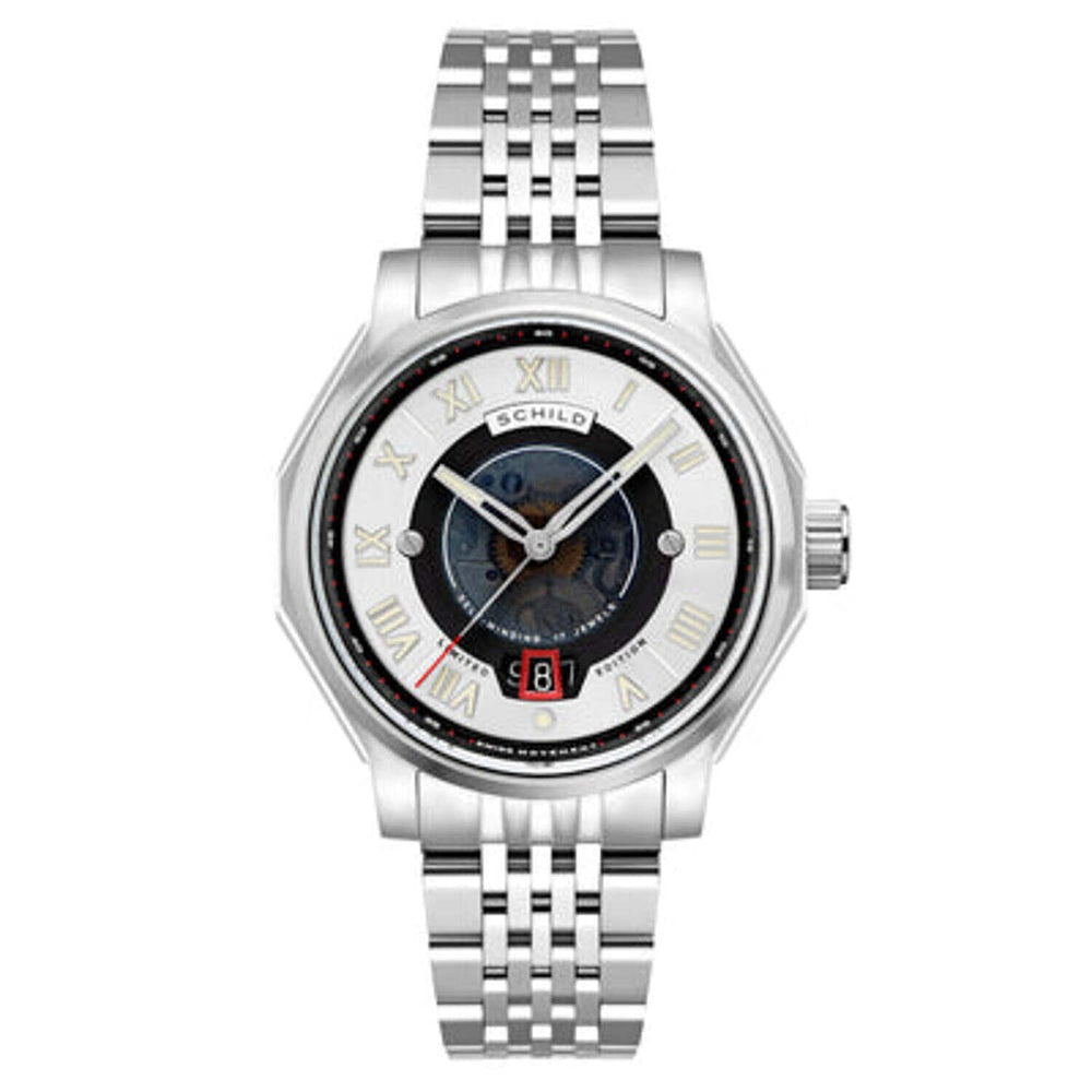 Japanese Mens Watch in Stainless Steel