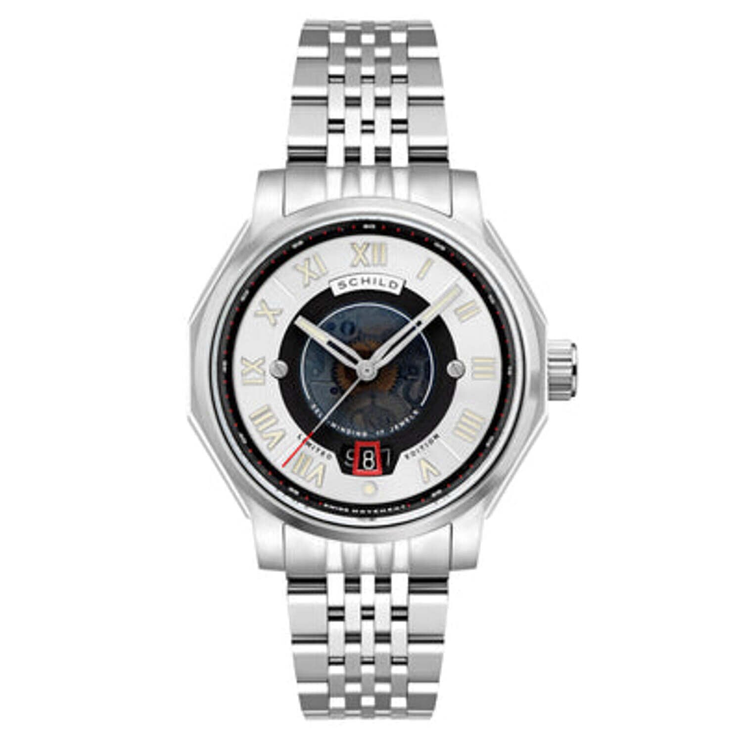 Japanese Mens Watch in Stainless Steel