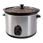 Stainless Steel 5 Ltr Slow Cooker - 320W_7675940_2