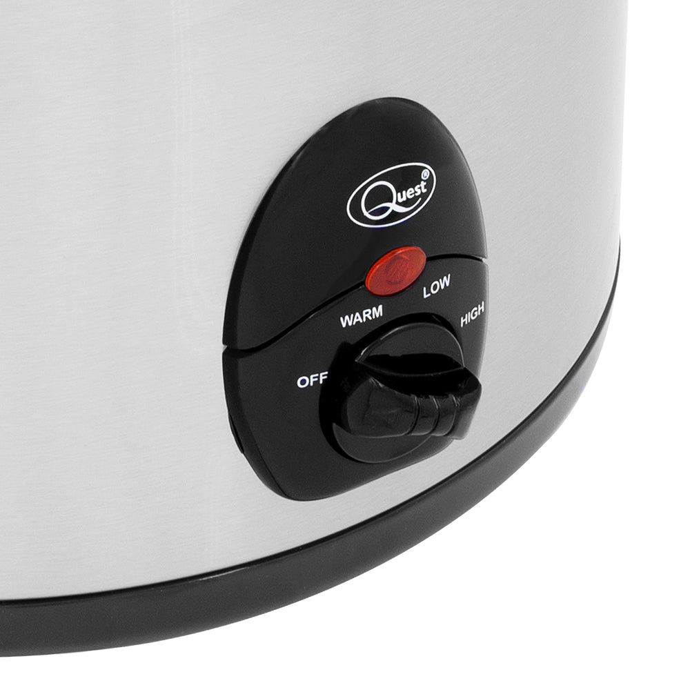 Stainless Steel 5 Ltr Slow Cooker - 320W_7675940_4