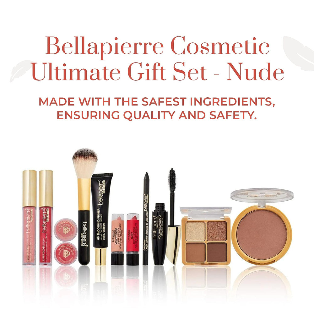 One Time closeout - Bellapierre Cosmetic Ultimate Gift Set - Nude