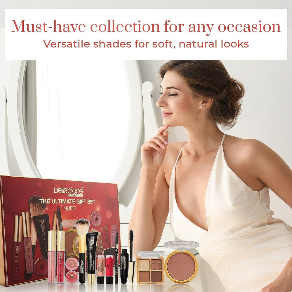 One Time closeout - Bellapierre Cosmetic Ultimate Gift Set - Nude