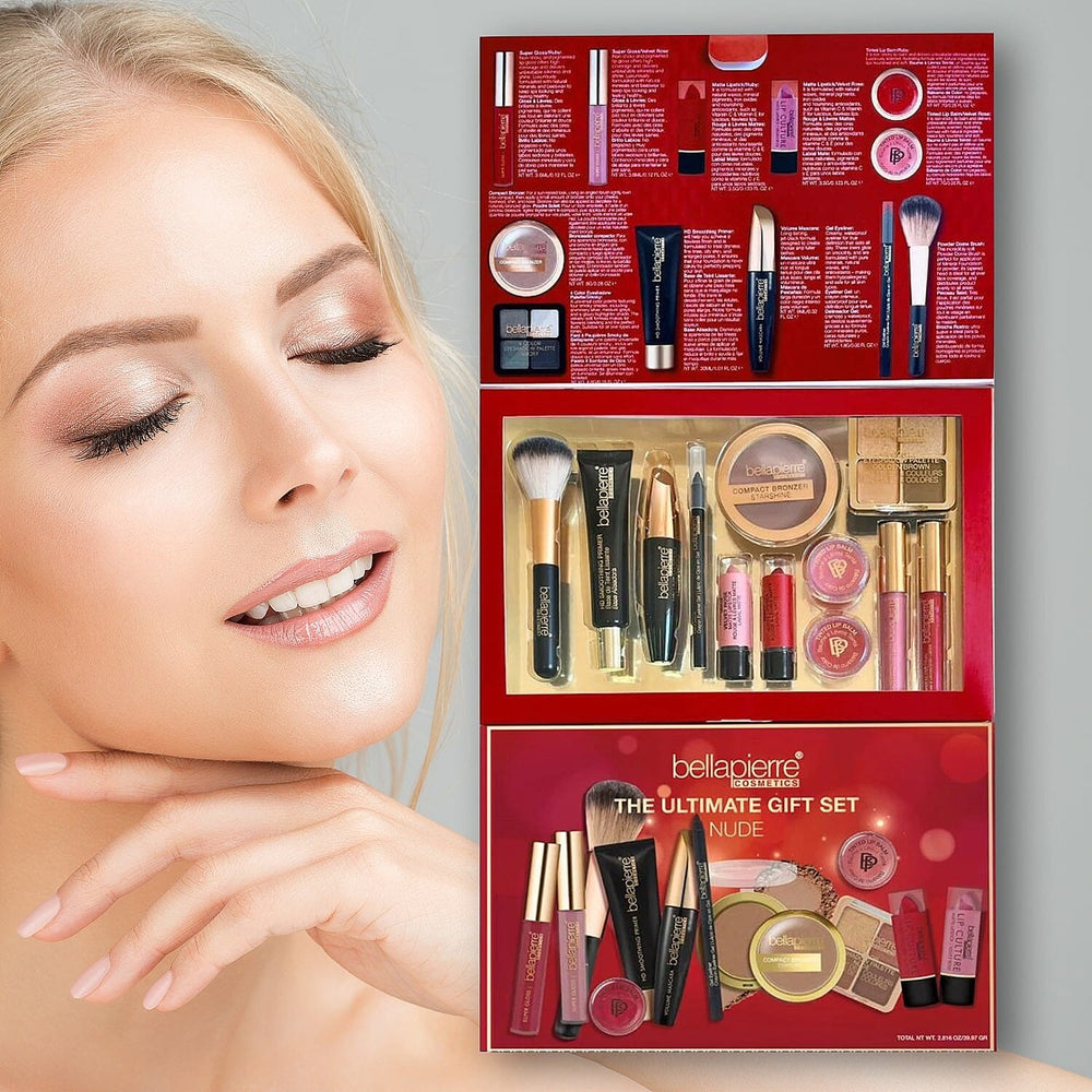 One Time closeout - Bellapierre Cosmetic Ultimate Gift Set - Nude