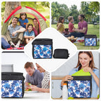 Set of 2 - 5L-20L Cooling Bag - Black