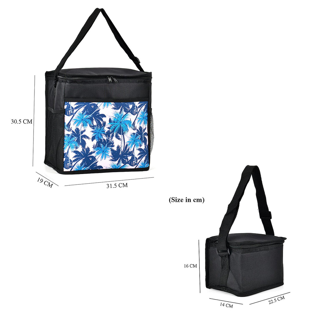 Set of 2 - 5L-20L Cooling Bag - Black