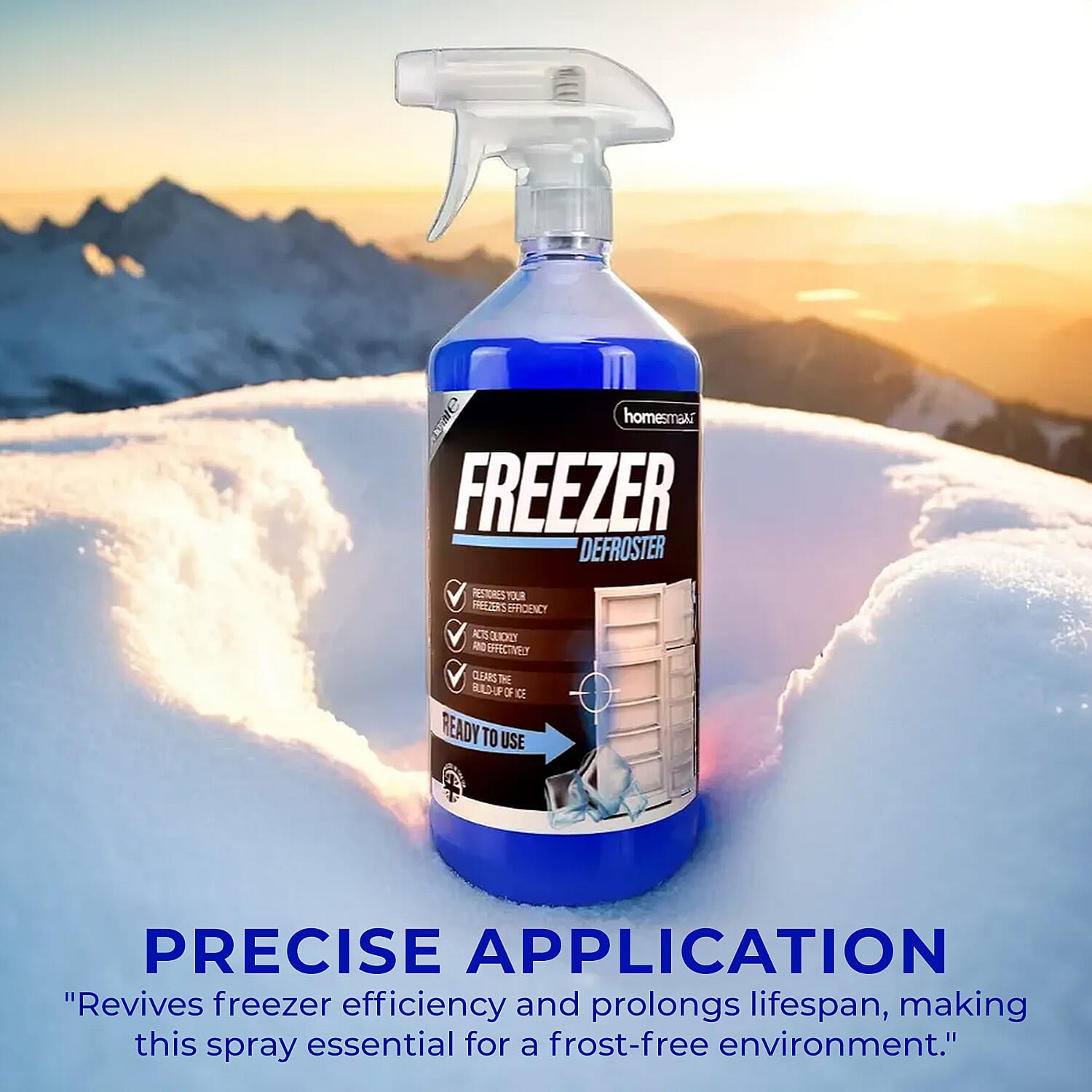 Set of 2 - Homesmart Freezer Defroster Spray (Capacity 2x500ml)