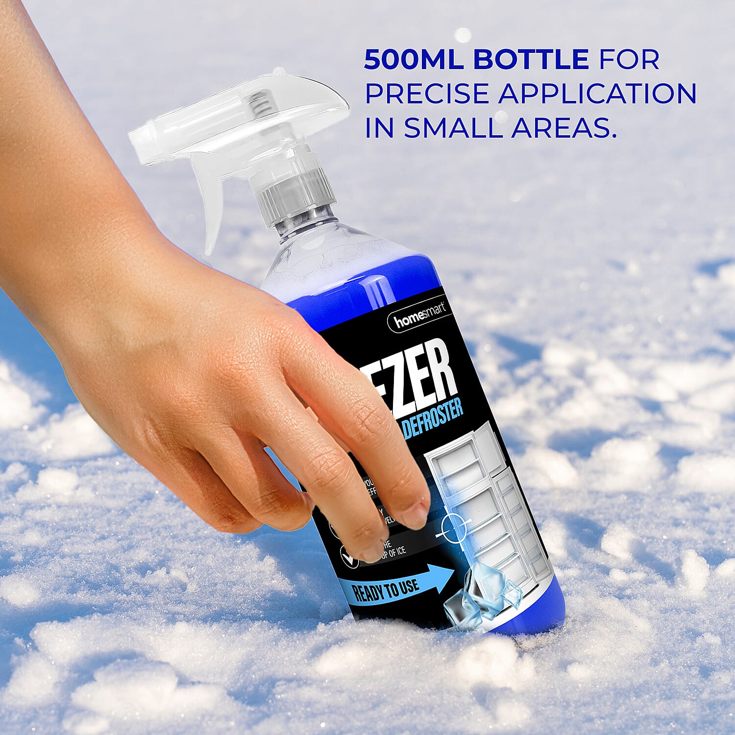 Set of 2 - Homesmart Freezer Defroster Spray (Capacity 2x500ml)