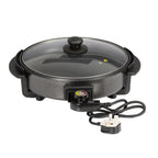 Multi-Function Electric Cooker (Size 30x30x9 cm) - Black_7681961