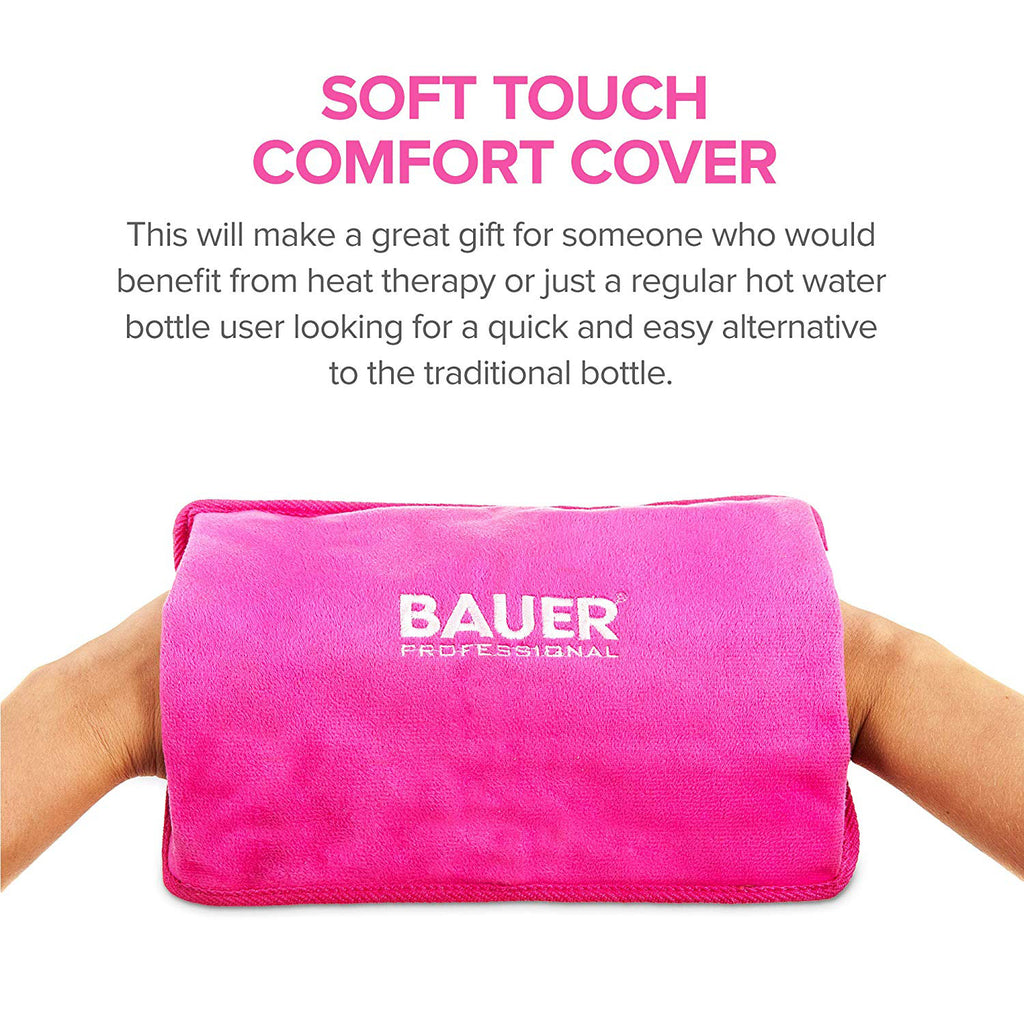 Home Essential -Bauer Rechargeable Electric Hot Water Bottle- Pink_7681977