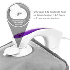 Home Essential - Bauer Rechargeable Electric Hot Water Bottle- - Grey_7681979_1