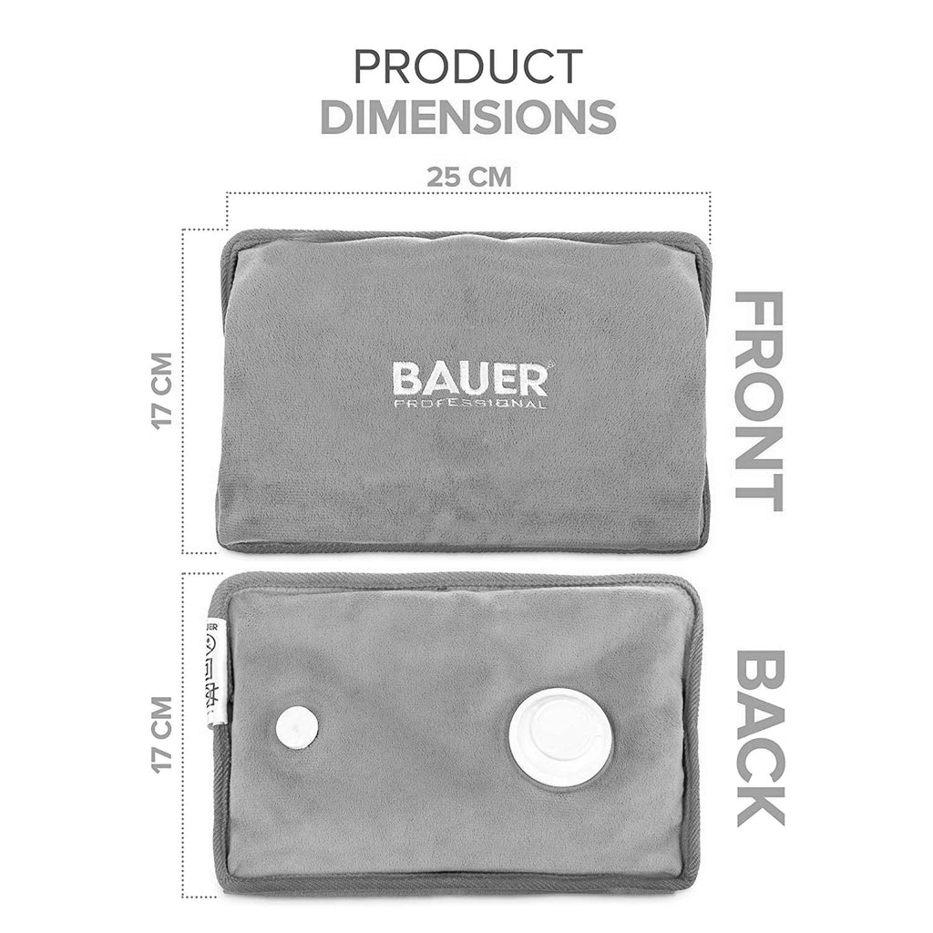Home Essential - Bauer Rechargeable Electric Hot Water Bottle- - Grey_7681979_3