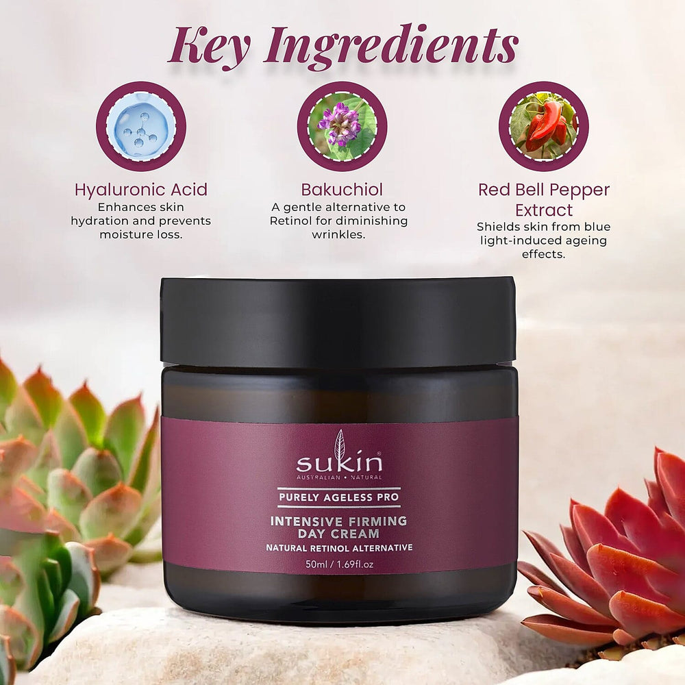 Sukin- Purely Ageless PRO Intensive Firming Day Cream 50ml Jar