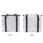 Bee Swirl Pattern Cool Bag (18L) - White