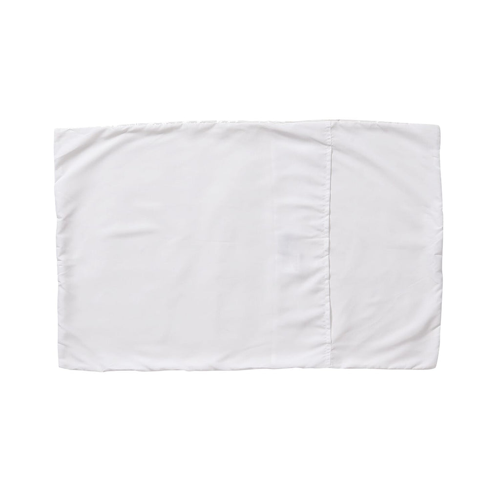 Polyester Patterned Comforter and Duvet (Size 200x1 cm) - White & White