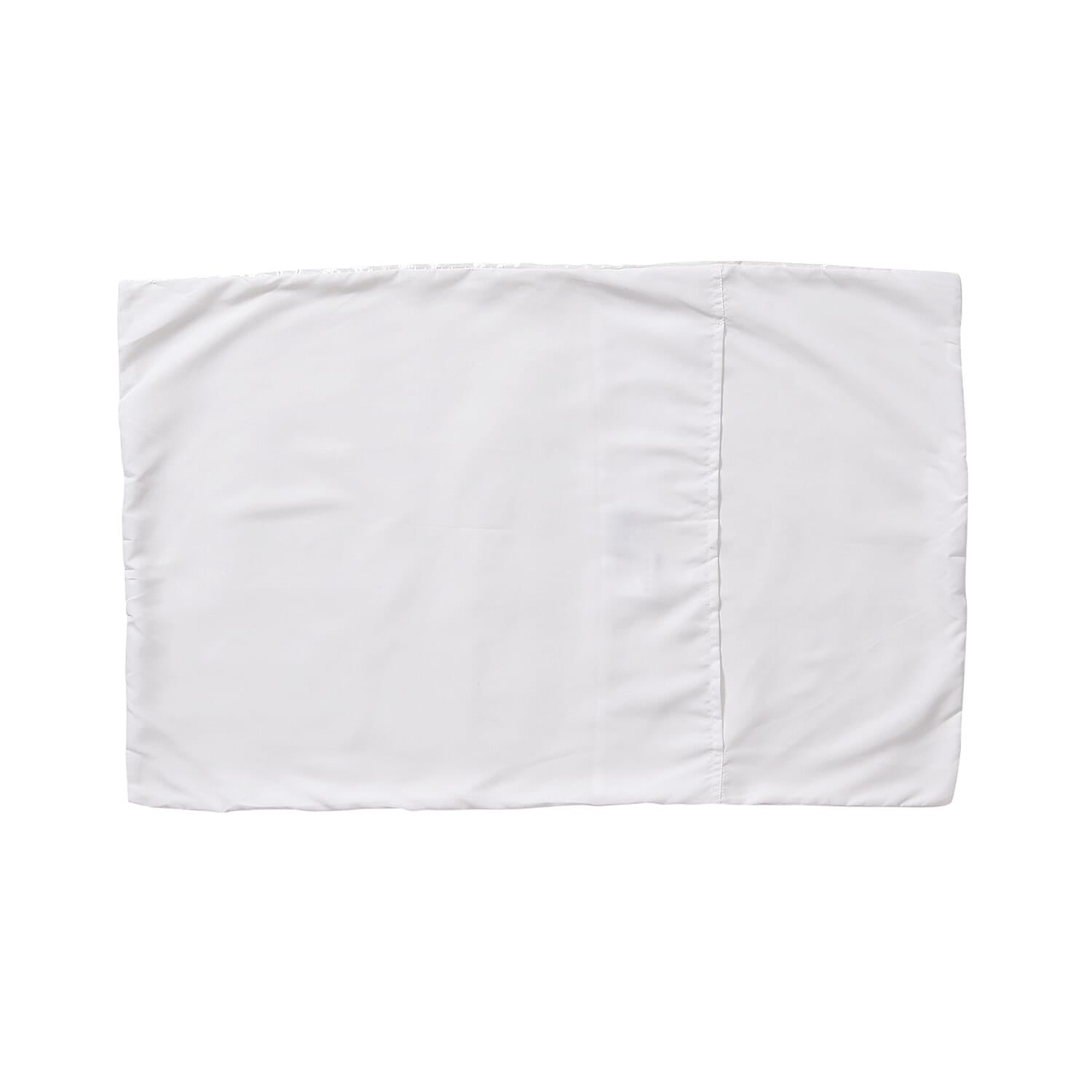 Polyester Patterned Comforter and Duvet (Size 200x1 cm) - White & White