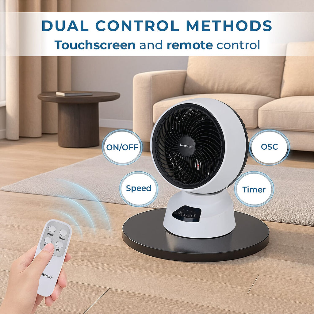 Lowest Price Offer - Energy Efficient, Low Noise Powerful Fan with 360 Air Circulation, Timer, Comes with Remote